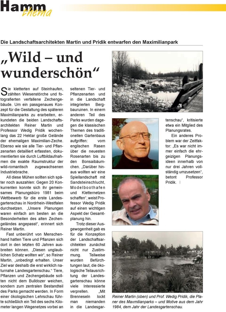 Historie: Landesgartenschau Hamm